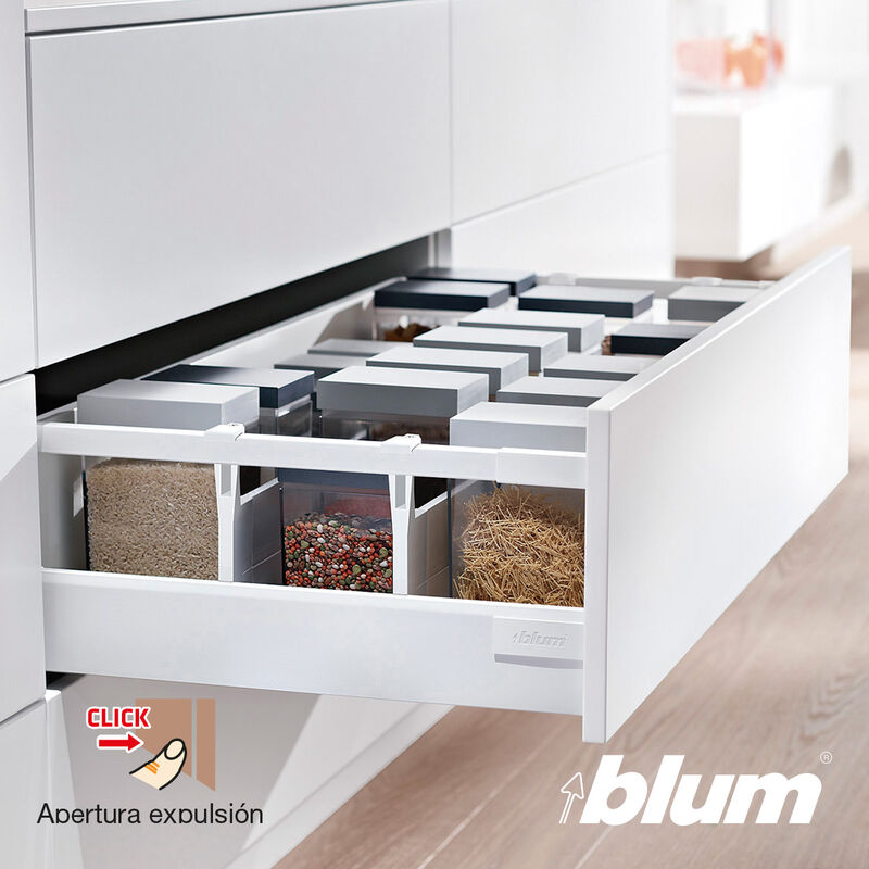 

Blum - Kit Cacerolero D TandemBox M Antaro Extracción Total 450 mm Gris Tob - Gris