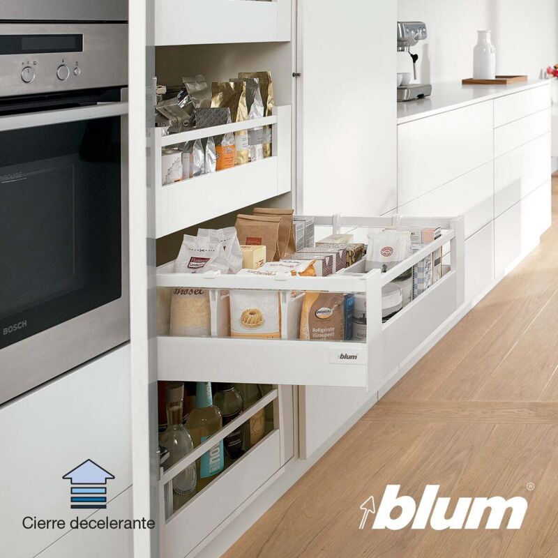 

Blum - Kit Cacerolero D TandemBox M Interior Antaro Extracción Total 450 mm Blanco otion - Blanco