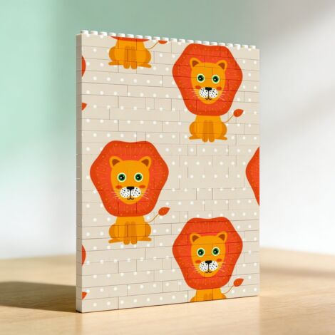 Kit cadre photo en blocs et briques à faire soi-même, cadeaux pour elle et lui