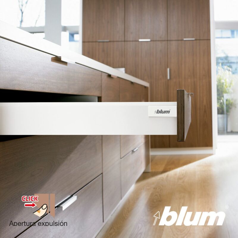

Blum - Kit Cajon Completo TandemBox M Antaro Extracción Total 270 mm Blanco Tob - Blanco