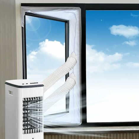 Kit d'étanchéité universel Wpro pour portes / fenêtres pour climatiseurs  mobiles CAK002 - C00649277 - WHIRLPOOL