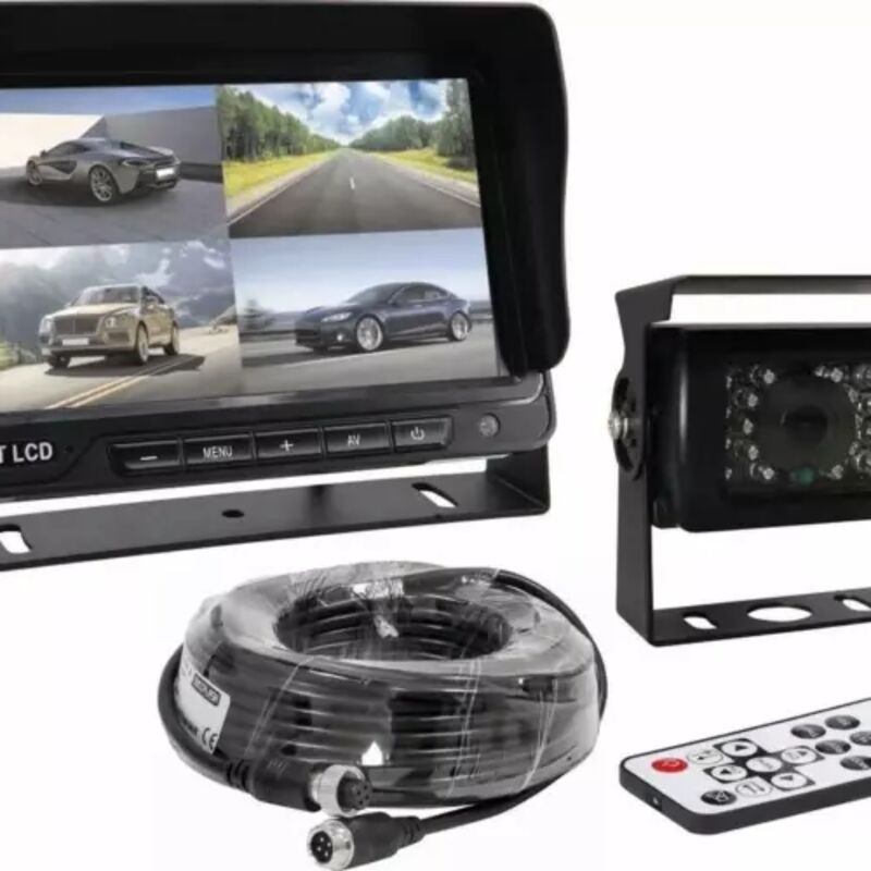 Sodise - Kit caméra de recul écran couleur caméra/câble 15m/télécommande