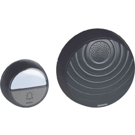 KIT CAMPANELLO SENZA FILI ANTRACITE COMFORT.