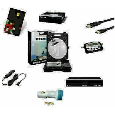 KIT CAMPING CAR Parabole 35 CM + R