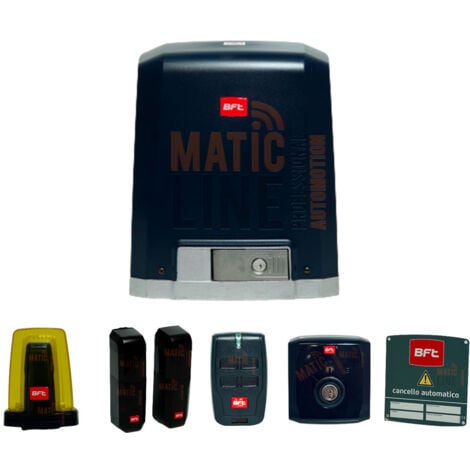 KIT CANCELLO SCORREVOLE CON MOTORE BFT DEIMOS AC A800 230V 800KG 2611868 ML 065