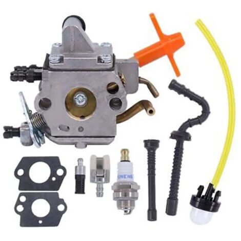 Kit carburateur 20200 pour débroussailleuse Stihl MS192 MS192T MS192TC (référence C1Q-S258) et accessoires Zama 1137-120-0650-AquaForge