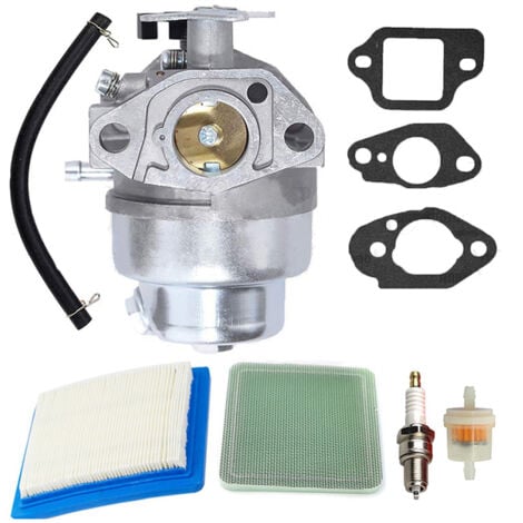 RWOYTHK Kit carburateur (avec joint de bougie d'allumage, filtre à air) pour Honda GCV135 GCV160 Moteur HRU19R HRU19D HRR2167VKA Remplace 16100-Z0L-853