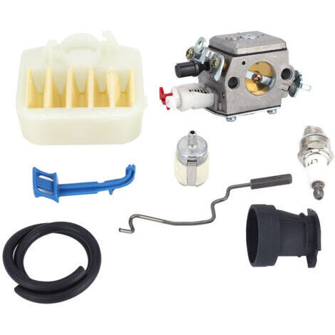Kit Carburateur Bougie pour Husqvarna 350 346XP 353 340 345 - Alliage Aluminium