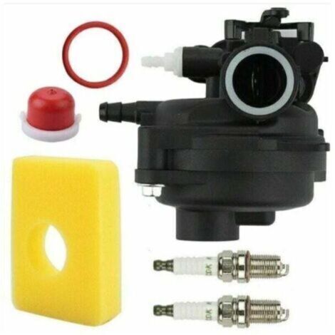 Kit Carburateur Briggs & Stratton 593261 591979 pour Tondeuse 300E 500E 125cc 140cc