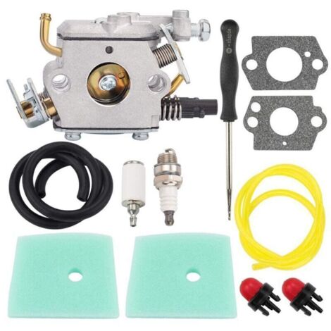 Kit carburateur C1Q-EL24 588171156 pour débroussailleuses 223L, 322L, 224L, 323L, 123L, 326L, 326Ls, 123C, 123LD et 223R-AquaForge