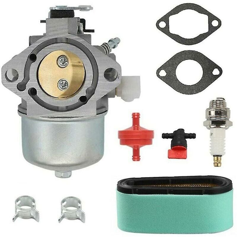 Ikodm - Kit carburateur crea 699831 avec filtre à air pour Briggs & Stratton 283702