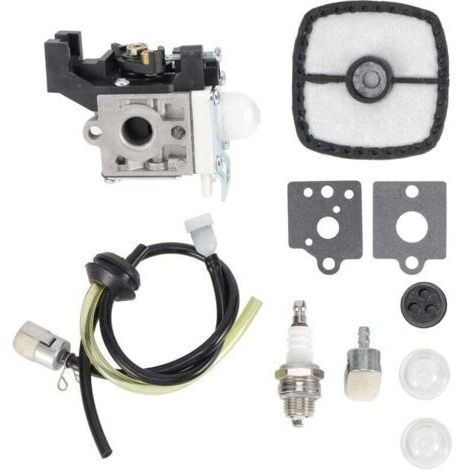Kit carburateur de qualité supérieure pour débroussailleuse Echo SRM-225 PAS-225 PE225 PPF225 SHC225 SRM225U Installation facile fiable et durable Accessoires complets inclus