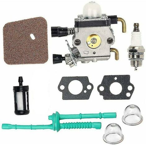 MSBD Kit Carburateur + Filtre à Air pour Stihl Fs45 Fs46 Fs55 Fc55 Fs38 Hs45 Fs74 Fs75