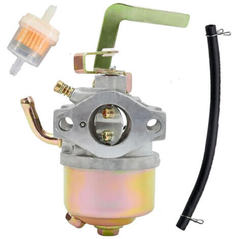Kit carburateur MZ175 166F, compatible avec les moteurs Yamaha MZ175 EF2600 EF2700 EF2800i 166F Engine Mor. Livré avec tuyau et filtre.