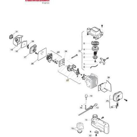 KIT CARBURATEUR ORIGINAL STIGA - 118801824/0