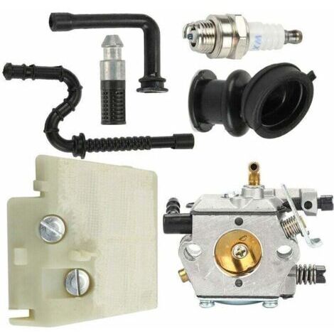 Kit carburateur pour Stihl 026 MS260 MS240 240 Walbro WT-194 & bougie filtre à air,