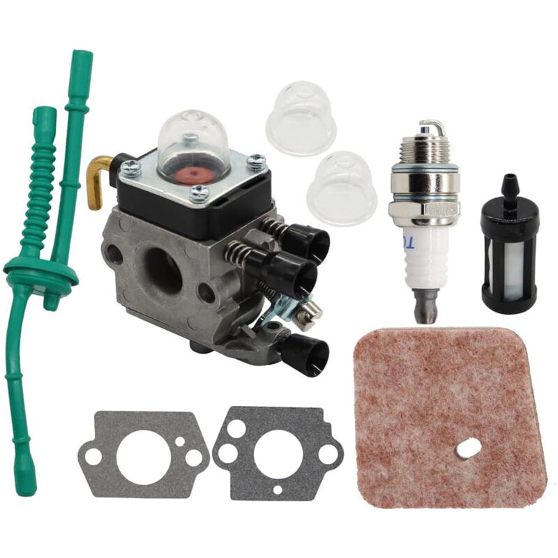 Kit carburateur pour STIHL FS55 FS55R FS55RC FS38 KM55 HL45 KM55R filtre à air kit pilote carburant kit bougie sept paquets
