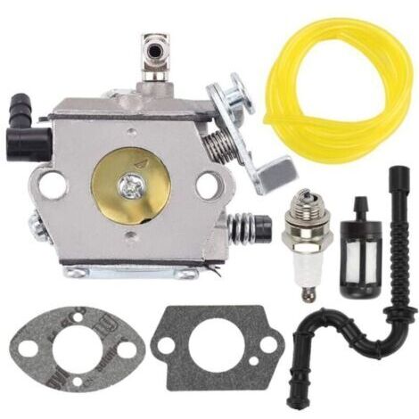 Kit Carburateur pour Tronçonneuse 028 028AV - Bougie Tuyau Carburant - Réparation Complète