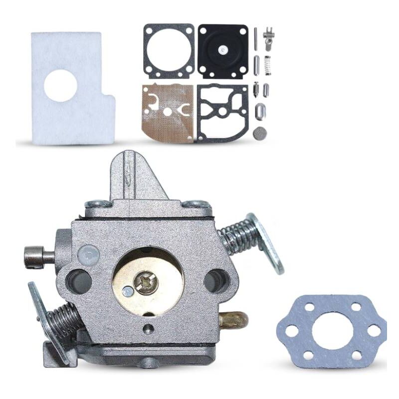 Coocheer - Kit carburateur pour tronçonneuse stihl 017 018 MS170 MS180 ms 170 180 avec filtre à air. Kit de joints de carburateur pour zama C1Q-S57