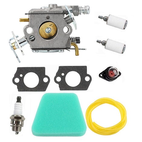 AUTRES Kit carburateur pour tronçonneuses Partner 350, 351, 352, 370, 371, 390, 391, 401, 420 20X McCulloch Mac Cat 335, 435, 436, 440, 441 PN Walbro 33-29 WT-625 WT-391 Zama C1Q-W9 530071621 530069722 53003