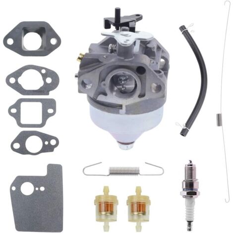 Kit Carburateur Référence 16100-Z0L-853 Honda GCV160A GCV160LA, avec ressorts de régulateur, rondelles et filtre à air inclus pour moteur de jardin
