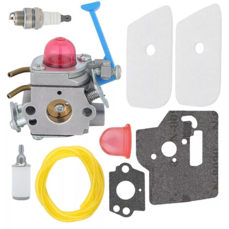 Kit Carburateur Zama C1Q-W40A pour Tondeuse Husqvarna - Compatible 128C, 128L, 128LD, 128R, 128RJ
