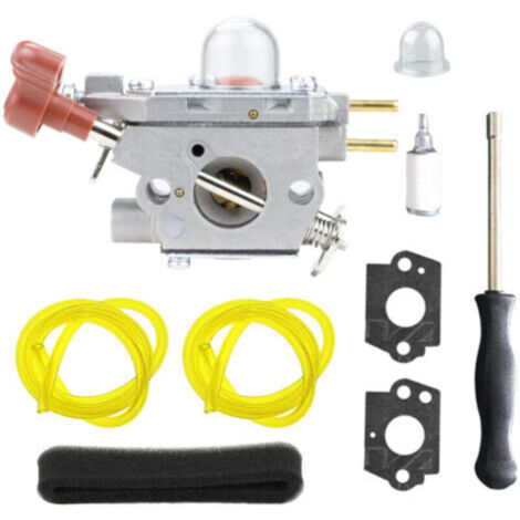 Kit carburatore 753-06288 per soffiatore/tagliaerba ZAMA C1U-P27 da 27 cc, include candela, cacciavite, ecc.