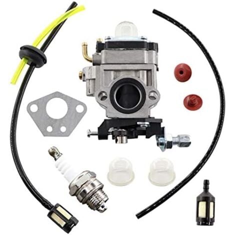 Kit carburatore per decespugliatore Florabest FBS 43 A1, FBK 4 B2 4 in 1 \\/ Parkside PBK 4 A1, PBS 2 A1