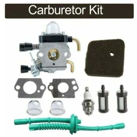 Kit carburatore, sostituzione carburatore per STIHL FS38 FS45 FS45C FS45L FS46 FS46C FS55 FS55C FS55R FS55RC FS55T STIHL Strimmer KM55 KM55C KM55R KM55RC Kombi Mot