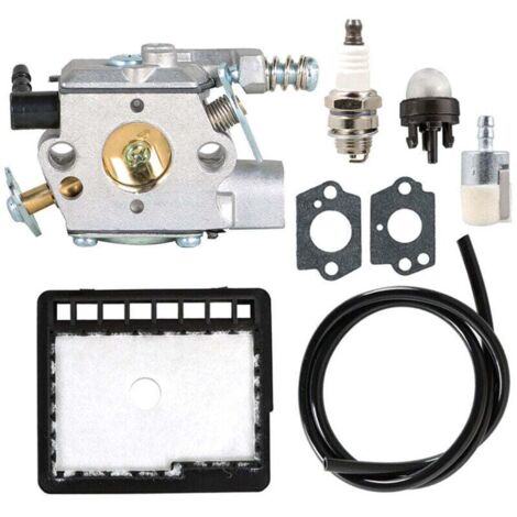 Kit carburatore WT-589 per CS-300 CS-301 CS305 CS340 CS345 CS346 con filtro aria/tubo carburante/filtro carburante/candela/pompa di adescamento