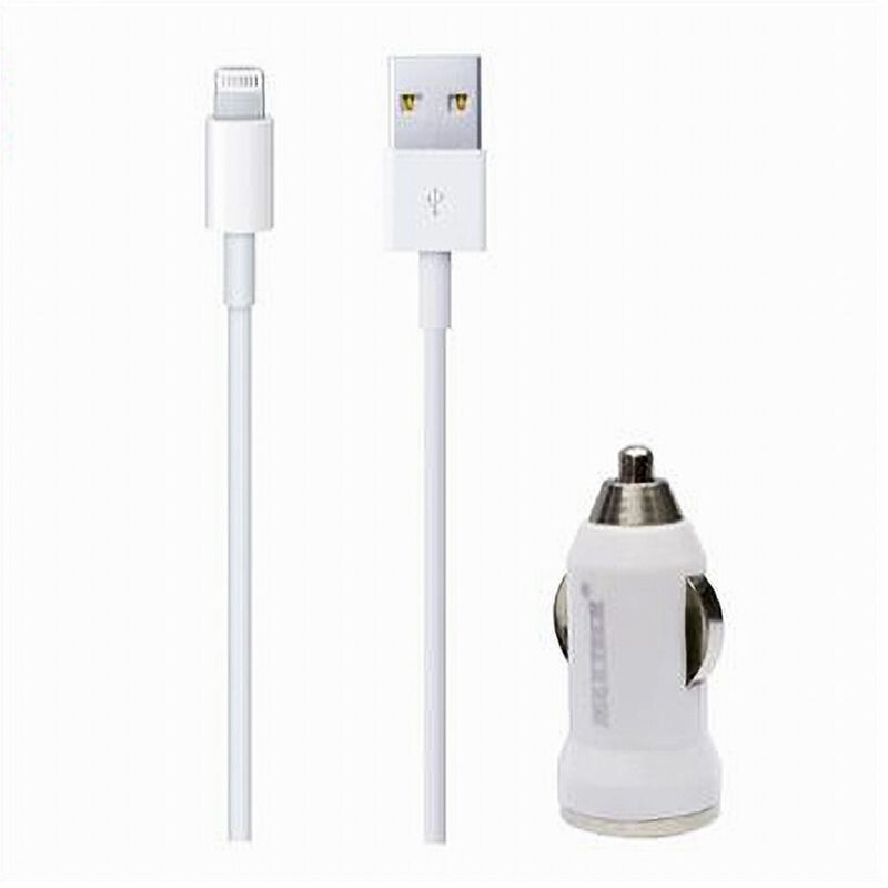 Trade Shop - Kit Caricabatterie Da Auto Accendisigari Cellulare Smartphone 5w Maxtech Ip001 -