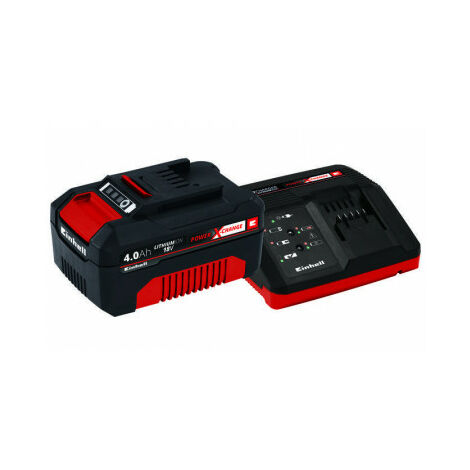 main image of "Kit Cargador de batería PXC 18 V + batería 18V 4Ah Einhell"