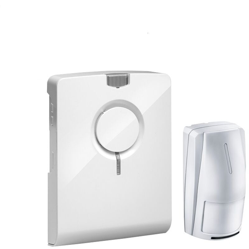 Urmet - Kit carillon sans fil portée 250 mêtres avec flash et détection de mouvement