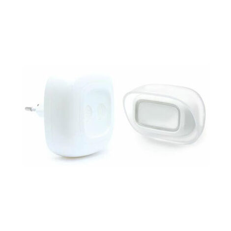 Kit Carillon Sans Fil + bouton Portée 150m en champ libre Coloris VERT 230V THOMSON 513123