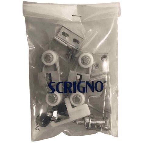 Carrelli Per Porte Scorrevoli Scrigno.Kit Carrello Per Base Gold Anta Unica E Doppia 80kg Scrigno