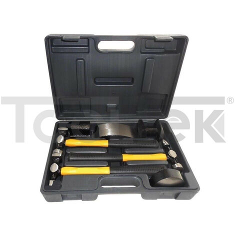 KIT CARROZZIERE MARTELLI TASSI RIPARAZIONE AUTO VALIGETTA 7pz