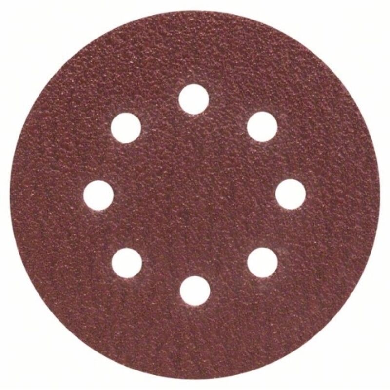 25 fogli abrasivi per levigatrice roto-orbitale grana 40 125MM - Bosch