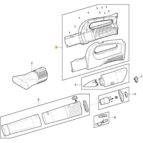 KIT CARTER BL 20 Li S ORIGINAL STIGA - 118811106/0