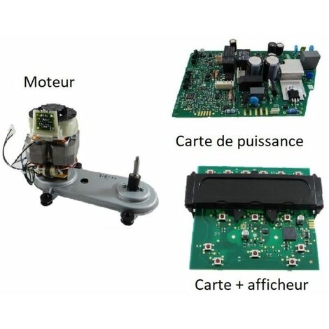 Kit cartes de puissance et d'affichage + moteur - Robot da cucina e Cuocitutto - MOULINEX - 4373161