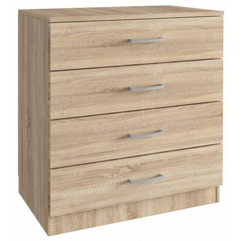 AUTRES KIT CASSETTONE 4 CASSETTI 70X40XH72 CM ROVERE