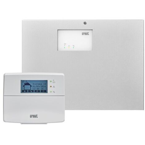 Kit centrale antintrusione filare home evolution 10 zone Urmet 1068/908