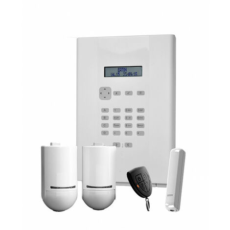 Kit Centrale d'alarme intrusion radio compact 20 zones / 20 détecteurs radio (COMPACT-EU-KIT)