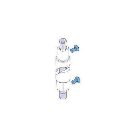 Kit cerniera con viti per NOVELLINI Young 2BGS e 1BS a muro