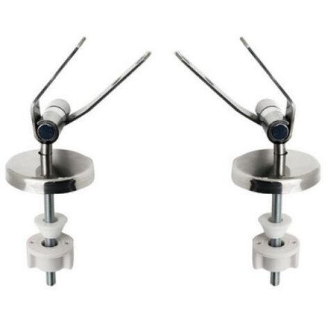 KIT CERNIERE INOX PASSANTE MOD. S01