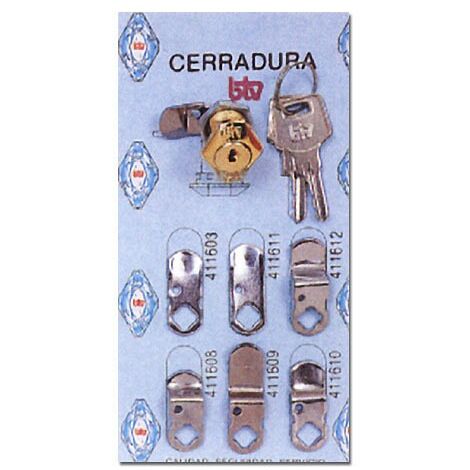 Cerradura Buzon 60004 Oro Btv