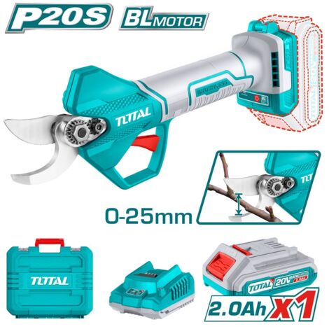 Kit cesoia elettrica 25mm 20V brushless con batteria e valigetta