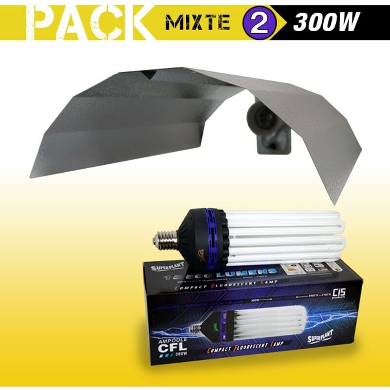 Kit lampe cfl 300W mixte 2