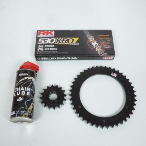 Kit chaîne FE pour moto Honda 750 VFR 1990 à 1998 RC36 16x43 Pas
