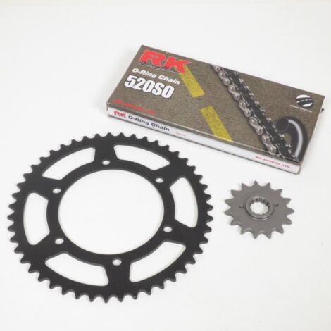 Kit chaîne FE pour moto Yamaha 660 MT-03 2006 à 2014 15x47 Pas