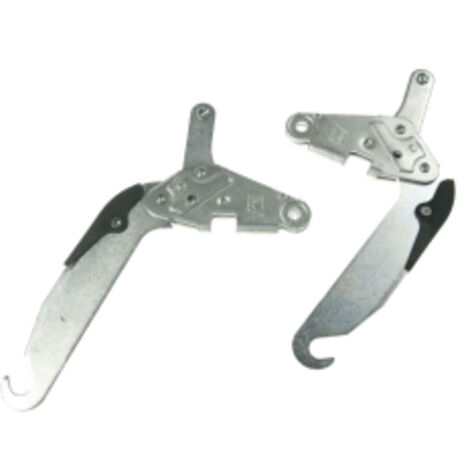 Kit charniere (droite et gauche) d'origine Lave-vaisselle C00085018, C00636775 SCHOLTES